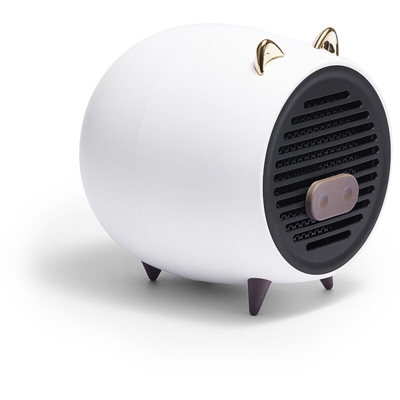 mini maiale bianco nella regolazione 220V 500W di riscaldamento riscaldatore ad aria piccoli elettrodomestici - ASUPERMALL