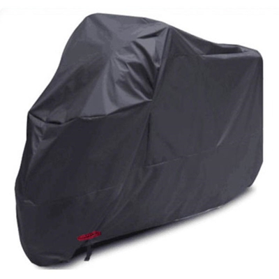 Copertura per moto, Tessuto Oxford, nero, 220 * 95 * 110 cm - ASUPERMALL