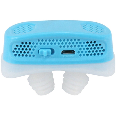 Dispositivo Micro CPAP anti russare elettronico per Sleep Apnea Arresta russare aiuti Stopper - ASUPERMALL