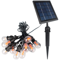 Luci 12 lampadine esterna impermeabile portatile di energia solare String lampada Villa Garden Natale paesaggio solare della decorazione - ASUPERMALL precio