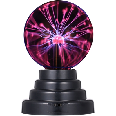 D C5 V 5 W 3 pollici fulmini globulari tocco leggero ioni elettrostatica bis USB a pile - ASUPERMALL