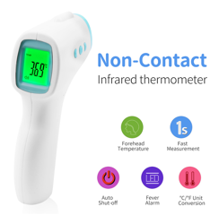 Termometro a infrarossi senza contatto senza batteria - ASUPERMALL en oferta