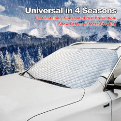 copertura auto blocco blocco neve prima di ispessimento, floccaggio spessa scatola ingranaggi anteriore, FD066-1, sezione di spessore, 148x100cm características