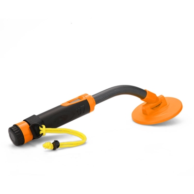 metal detector a mano-portatile 5 m LCD impermeabile, la modalita di rilevamento senza arancio il trasporto della batteria HS-07 - ASUPERMALL