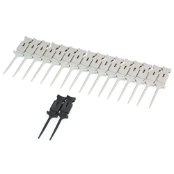 18pcs Mini test Hook uscita HT321 doppia pinza Piazza Perni per oscilloscopio - ASUPERMALL características