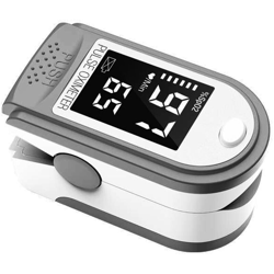 02T ossimetro clip di dito senza sezione bianca della batteria LED - ASUPERMALL precio