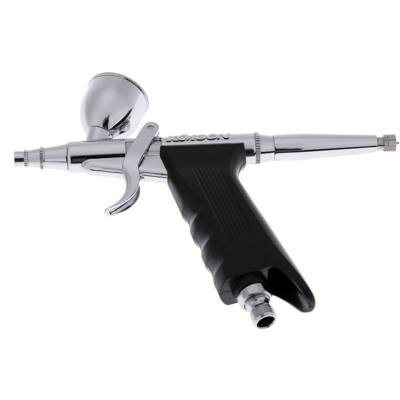 KKmoon professionale a doppia azione pistola Grilletto Airbrush Set con 3 Coppe per la pittura di arte del tatuaggio di manicure Spray Modello Air