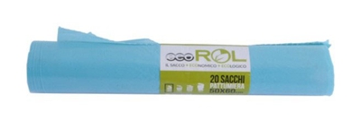 SACCO IMM.BAGNO AZZURRO 50x 60 g 11 Pz 20 MR.BIN - MISTER BIN