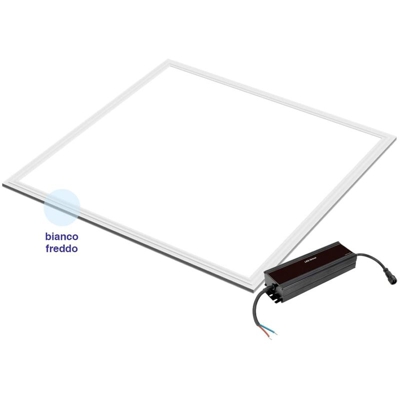 Housecurity - PANNELLO LED 60x60 48W QUADRATO INCASSO LUCE FREDDA UFFICIO LOCALE PLAFONIERA
