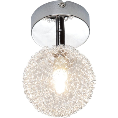 ITALIA WIRE SPOT CROMO CON DIFFUSORE IN VETRO R81321106 - Trio Lighting