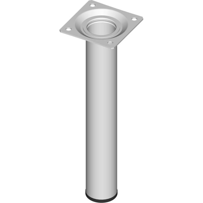 Element System, 4 Colonne circolari per gambe del tavolo o piedi dei mobili, Bianco