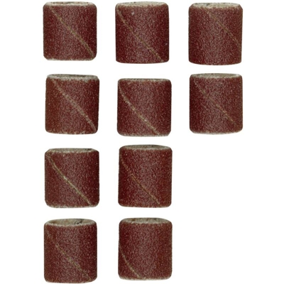 Proxxon Micromot 28 981 Nastro abrasivo di ricambio K150. Contenuto: 10 pezzi. Diametro 10 mm Ø gambo Assente Grana 150