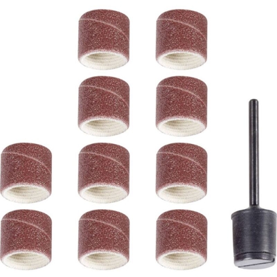 Proxxon Micromot 28 978 Manicotto abrasivo con mola abrasiva Grana 120 (Ø x L) 14 mm x 13 mm 10 pz.