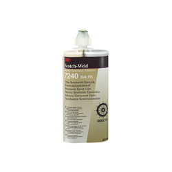 Adesivo epossidico bicomponente 3M 7240 B/A 400ml per metalli e leghe leggere certificato FAR en oferta