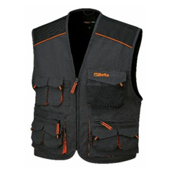 Gilet Multitasche da lavoro EASY TWILL 180 grammi TG L 078670903 - Beta en oferta
