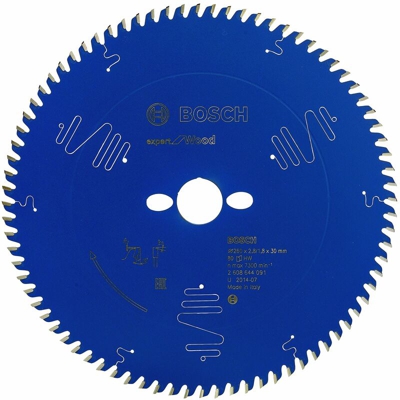 Bosch lama per sega circolare Expert per legno, 260 x 30 x 2,8 mm, denti 80, 1 pezzo, 2608644091