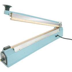 Sigilla sacchetti da banco con TAGLIERINO, saldatrici per buste Larghezza Max Saldatura cm 50 - 4SEAL en oferta