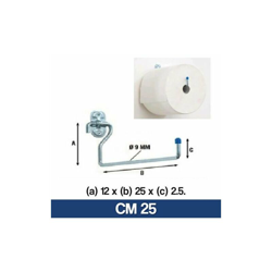 Marca - GANCIO A MURO PARETE MULTIUSO APPENDI ROTOLONE TUBO ATTREZZI OFFICINA 35040V CM 25 (36042) precio