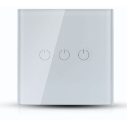 V-TAC Smart Home VT-5005 interruttore touch bianco Wi-Fi da incasso 3-tasti gestione remota da smartphone - sku 8419 características
