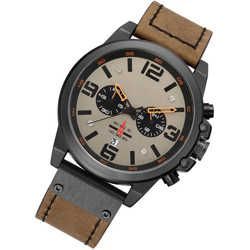 CURREN 8314 uomini del quarzo della vigilanza di marca dell'orologio della vigilanza del calendario Ora Minuto Tempo di visualizzazione Orologio in características