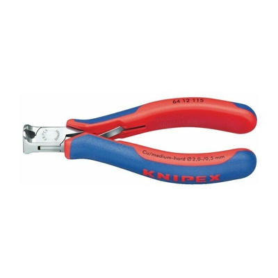 KNIPEX Fresa finale elettronica lucidata a specchio con manicotti multicomponente 115 mm