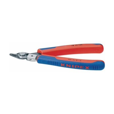 KNIPEX Elettronico Super Knips® brunito con manicotti multicomponente 125 mm
