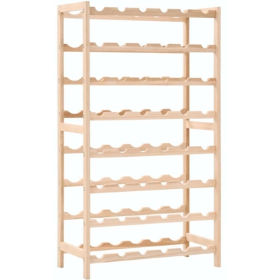 Portavini in Legno Massello di Cedro 57,5x28x102 cm - VIDAXL