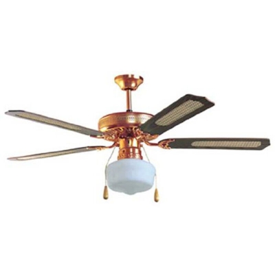 Zephir Ventilatore A Soffitto 60W Attacco Grande E27 Colore Marrone Zfs9130M