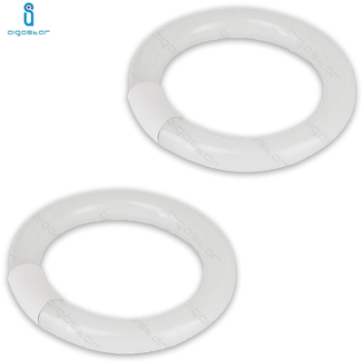 Lampada Fluorescente G10Q Circolare T9 22W Tubo Anello Luce Fredda Aigostar 2 Pezzi