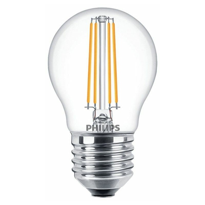 Lampadina Sfera filamento Led Philips 5W attacco E27 2700K PHILEDLUS40D
