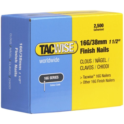 Tacwise 0296 16G Chiodi di Finitura per Tacwise DFN5 e FFN64LHH
