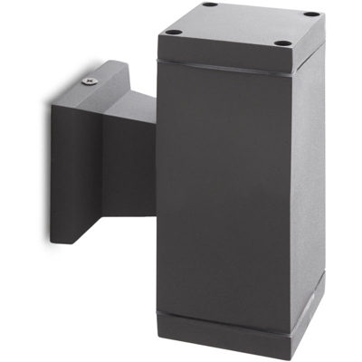 Luce a Muro IP65 (Senza Lampada) E27 Ø65Mm Grigio Aria HO-WLIP65-E27-65-106 | Senza Lampada/Vedi Accessori (HO-WLIP65-E27-65-106) - GREENICE