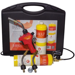 Imagen de Kit Cannello brasatura saldobrasatura con 2 bombole gas saldatura rame stagno - BRICOLIFE al mejor precio Kit Cannello brasatura saldobrasatura con 2 bombole gas saldatura rame stagno - BRICOLIFE características