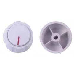 Recamania - Manopola rubinetto gas cucina bianca standard 6 mm diametro en oferta