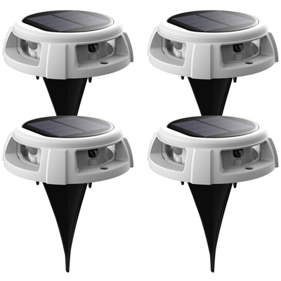 Lampada di prato luce colorata solare luce sotterranea - ASUPERMALL