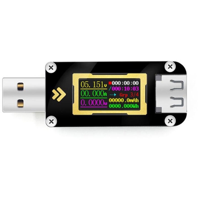Fnb28 corrente e tensione tester Usb Qc2.0 / Qc3.0 / Fcp / SCP / Afc protocollo di caricamento rapido Da trigger sui test Capacita - ASUPERMALL