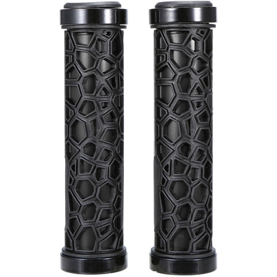 Biciclette prese di manubrio antiscivolo in gomma Handle Bar Grips End - ASUPERMALL