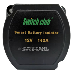 12V 140A batteria doppio isolatore di tensione sensibile rele VSR automatico di ricarica per camper Off Road Marine ATV UTV - ASUPERMALL en oferta