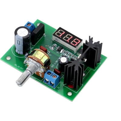 LM317 scheda di potenza frangiflutto tabellone 1.25-28V LED regolabile DC - ASUPERMALL