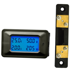 Monitor di potenza, misuratore CC, 100 V 50 A. - ASUPERMALL características