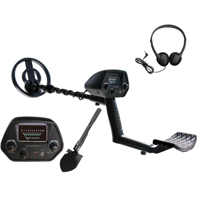 metal detector GTX5030 senza una pala batteria in dotazione con le cuffie + - ASUPERMALL