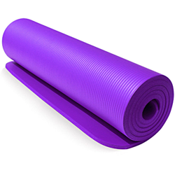 Tappetino yoga antiscivolo, 1830mm * 610mm * 10mm, viola - ASUPERMALL características
