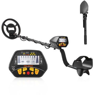 metal detector MD-3028 e dotato di una pala batteria senza consegna - ASUPERMALL