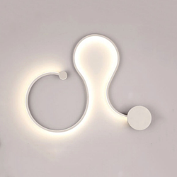 Dopo le lampade moderno comodino Nordic lampada da parete minimalista luci decorative LED creativo soggiorno camera da letto della lampada da parete características