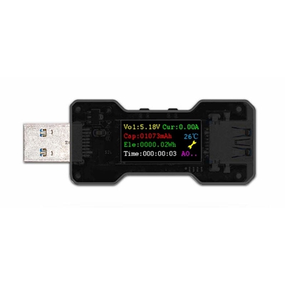 Fnb18 Colore dello schermo Tester Usb Dc digitale voltmetro di tensione Current Meter Amp amperometro Volt Detector Bank On Indicatore di