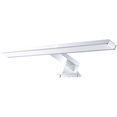 8W AC110-240V LED specchio di alluminio cromato luce impermeabile luce moderna specchio del bagno LED luce della lampada 40CM semplice armadio