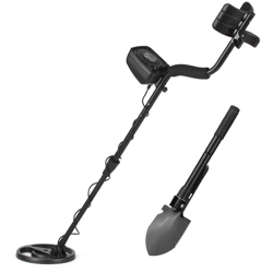 Metropolitana Metal Detector Leggero terra Nugget Detector Gold Digger Treasure Hunter con sensibilita regolabile multifunzionale pieghevole Pala características