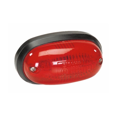 Luce di ingombro posteriore ovale rossa - LEM SELECT