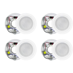 Casse Da Incasso 10W Parete/Soffitto Altoparlante Da Controsoffitto Musica 4 Pezzi - HOUSECURITY precio