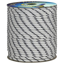 Corderie Italiane 006000778 Treccia Nautica, 12 mm, 30 Metri, Bianco con Segnalino Blu características